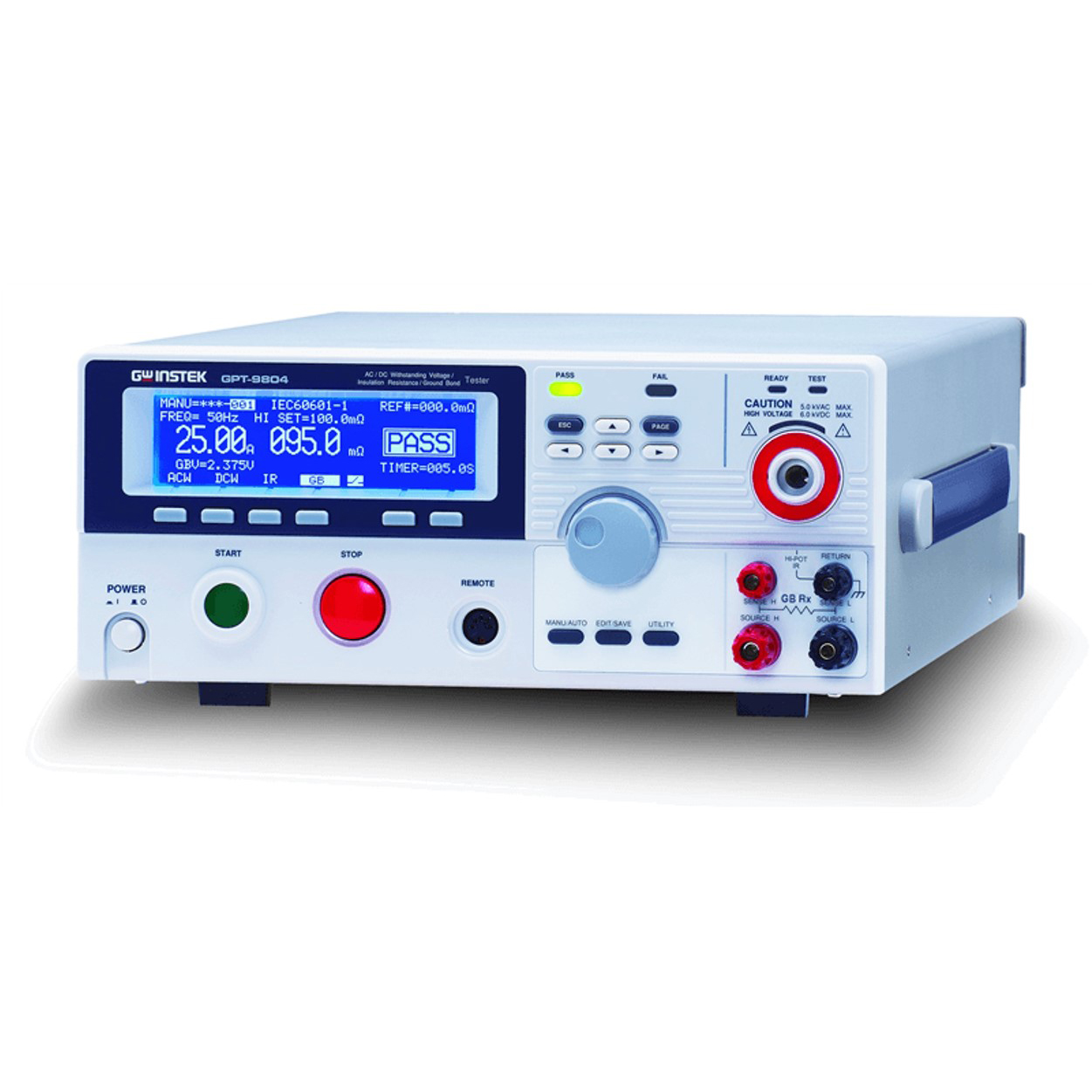 200VA 내전압+절연저항 시험기 GPT-9803 / GPT-9804