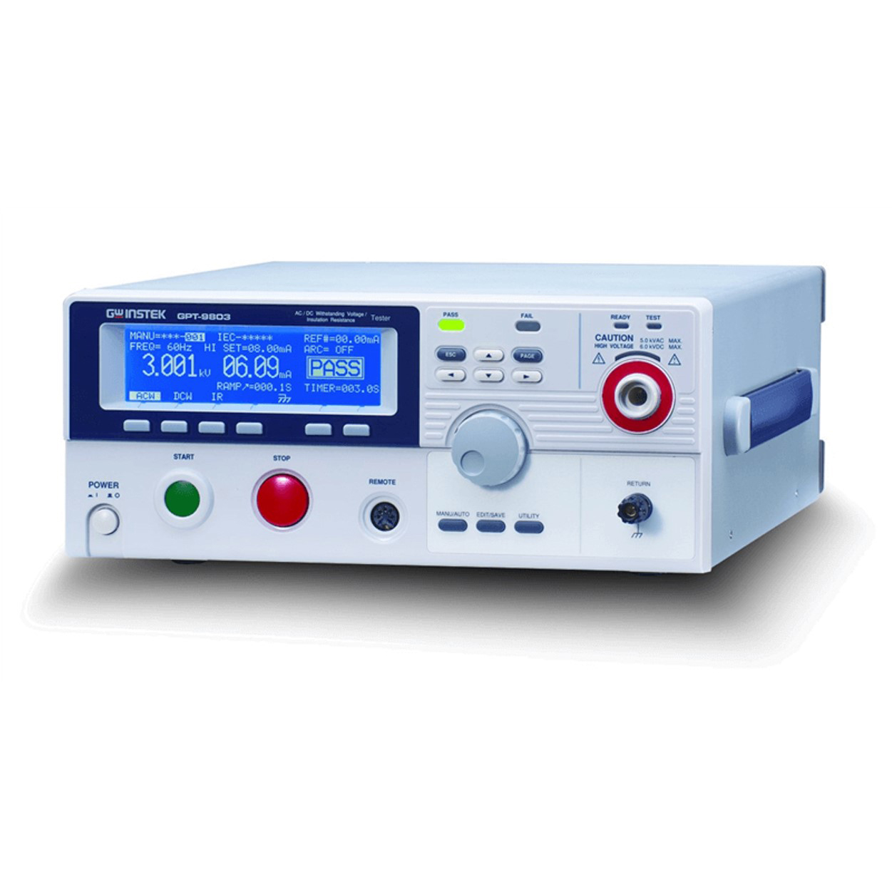 200VA 내전압+절연저항 시험기 GPT-9803 / GPT-9804