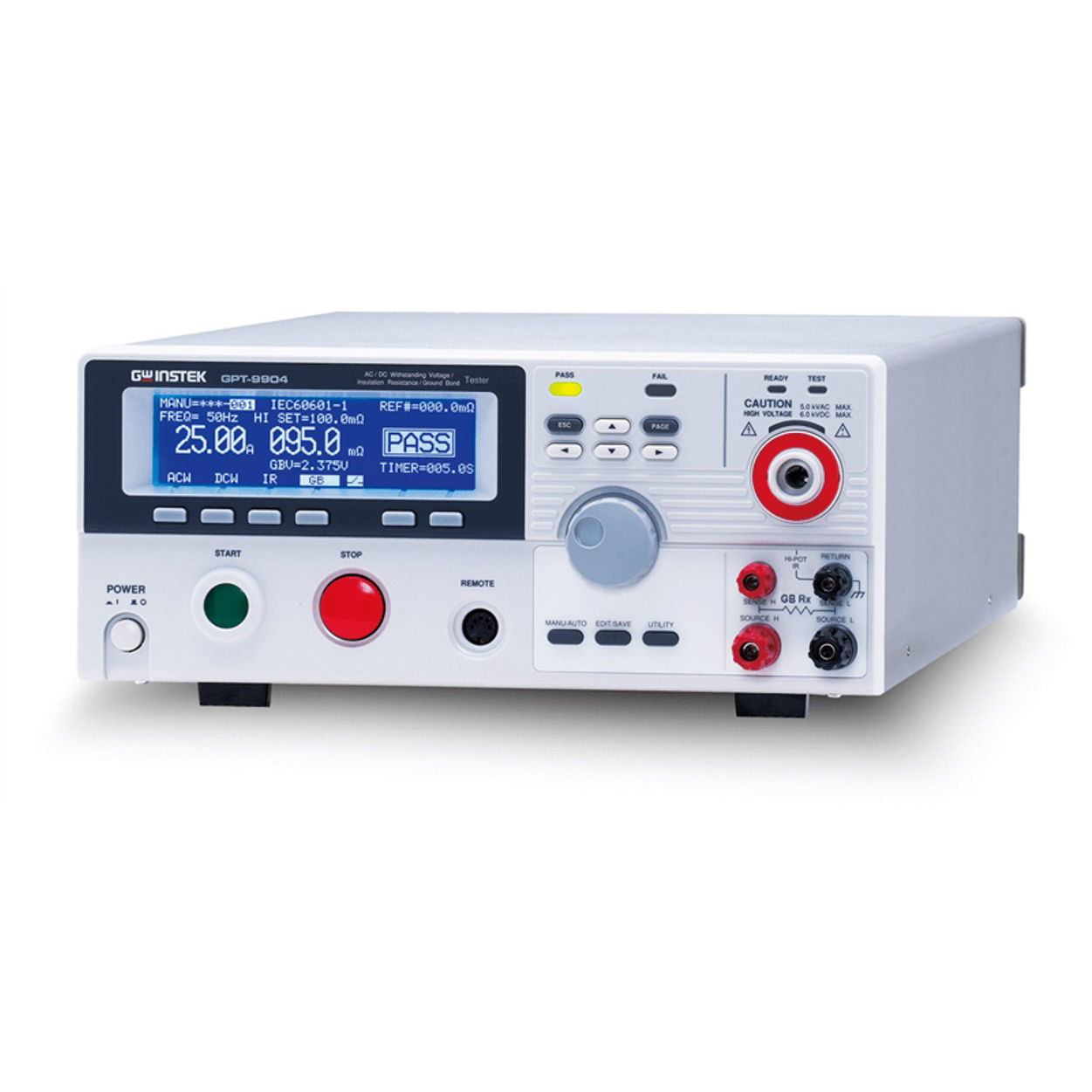 500VA 내전압+절연저항 시험기 GPT-9903 / GPT-9904